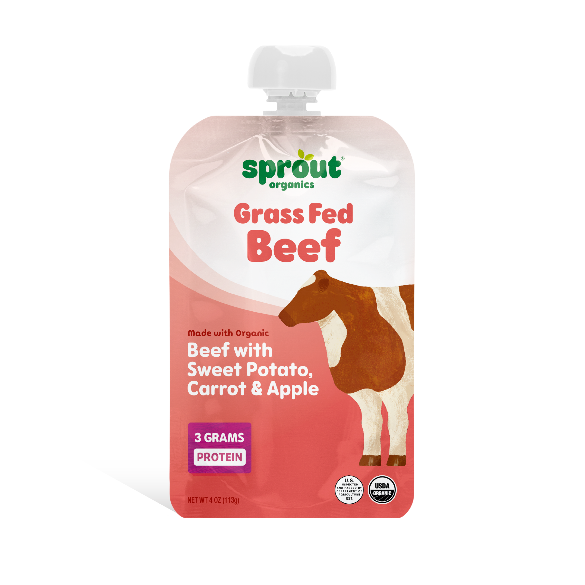 Grass-Fed Beef, Sweet Potato & Carrot