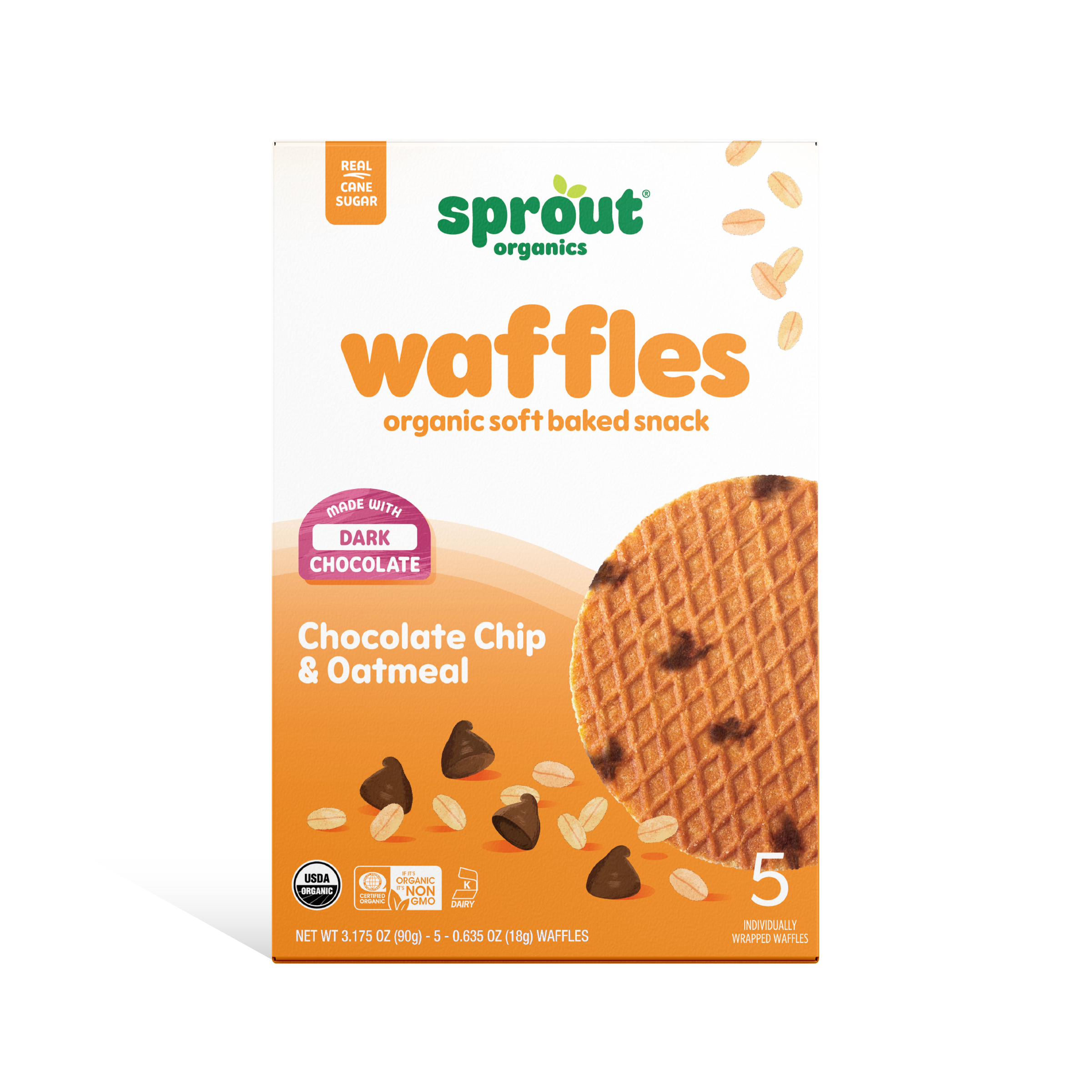 Organic Nut-Free Chocolate and Oat Baby Snack – Sprout Organics