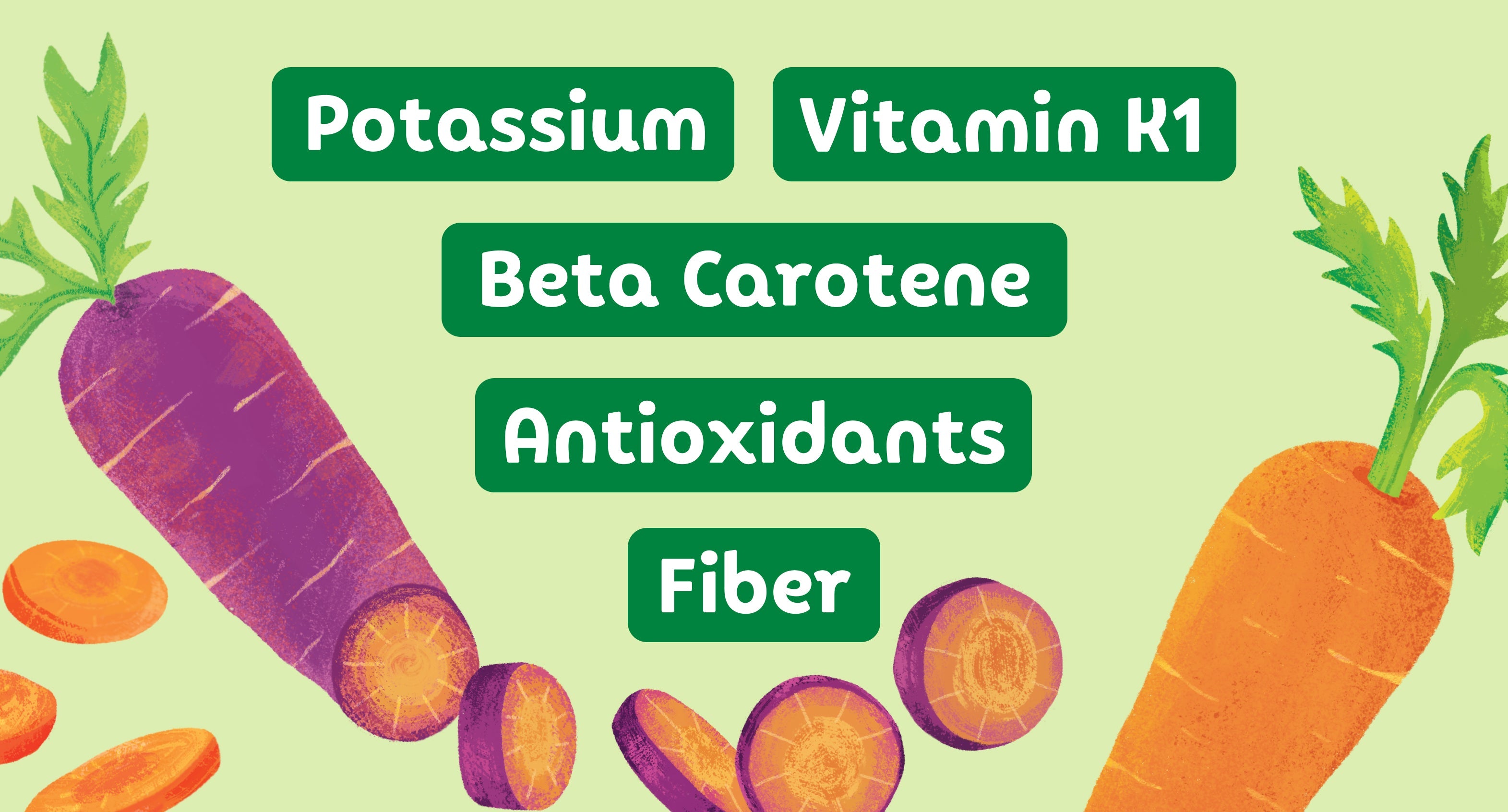 Why carrots are good for kids