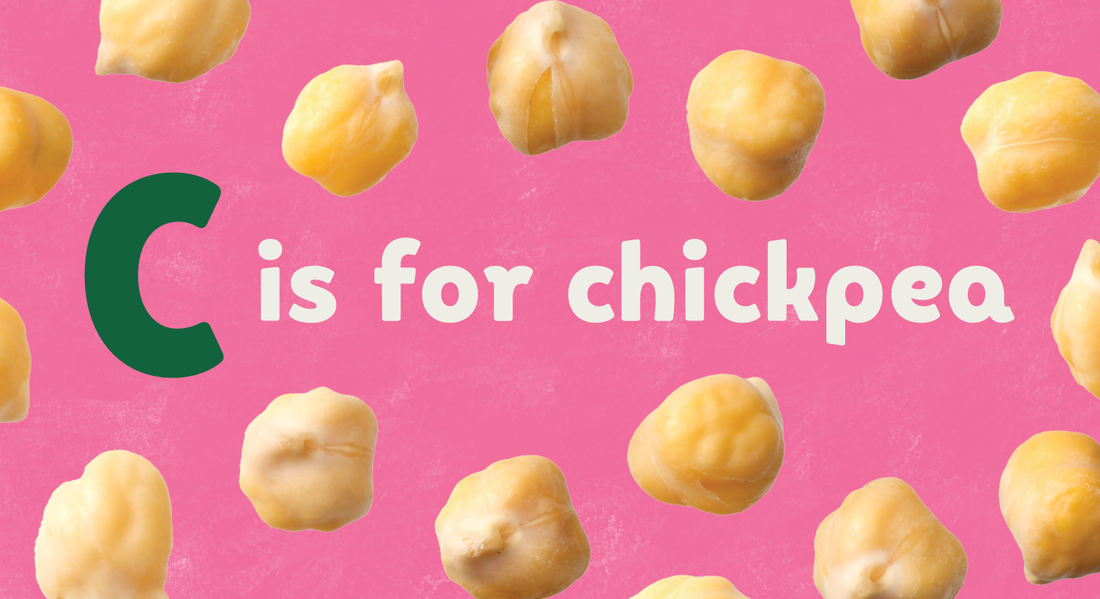 Meet chickpea. Code name: Garbanzo bean.
