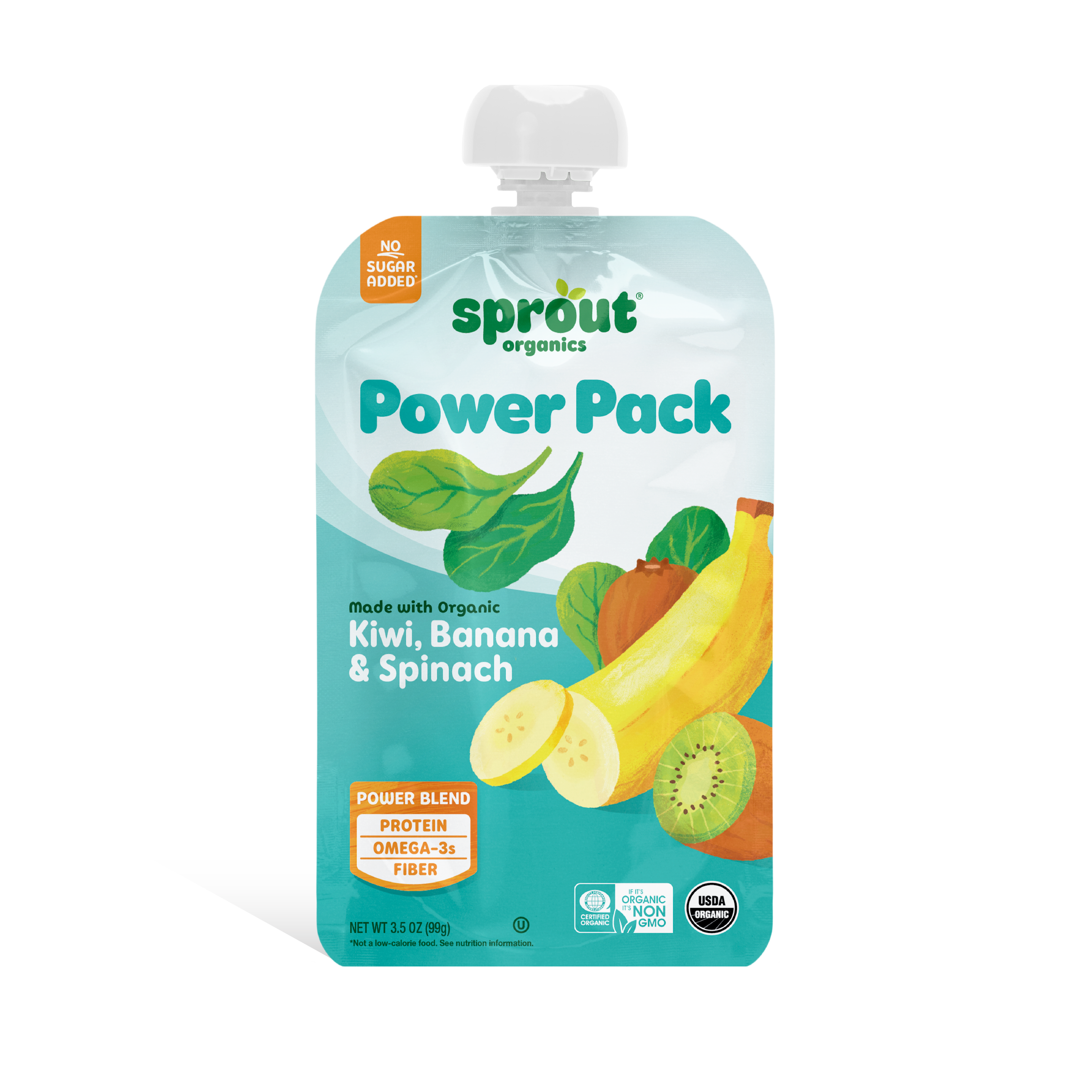 Kiwi, Banana & Spinach
