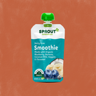 Dairy Free Smoothie with Blueberry, Banana, Coconut Milk, Veggies & Flaxseed (12-pack)