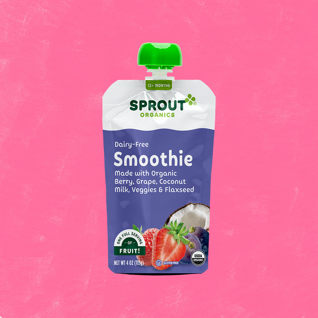 Berry Baby Food Pouch with Veggies Dairy Free